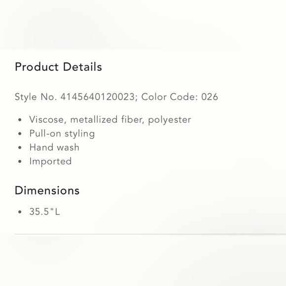 NWT Anthropology Side Slit Midi Skirt - Picture 4 of 4